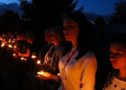Борисоглебцы зажгли «Свечи памяти»