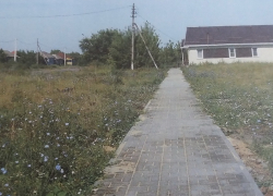 В селе Богана под Борисоглебском появился тротуар
