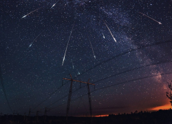 На майских праздниках жители Воронежской области смогут увидеть метеорный поток Аквариды