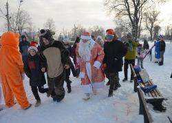 Костюмированный новогодний забег прошел в Борисоглебске