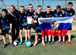 Борисоглебские студенты-дорожники  стали победителями городского турнира по футболу 