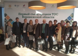 Грибановская делегация приняла участие в Первом областном съезде органов ТОС