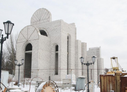 Епископ Борисоглебский побывал на стройплощадке нового храма 