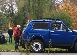 В Борисоглебске столкнулись «Нива» и «Форд»