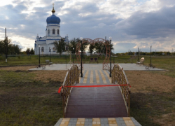 В селе Самодуровка Поворинского района открыли парк 