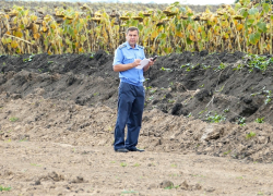 В Борисоглебске сельскохозяйственное поле превратили в карьер по добыче глины