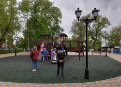 На Первомай борисоглебцы гуляли в центре и в неработающем парке культуры и отдыха