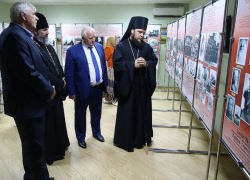 Епископ Борисоглебский и Бутурлиновский Сергий  открыл историческую выставку в Новохоперске