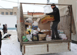Грибановцы разучили модный термин и собрали вторсырье