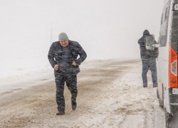  На границах Воронежской области прошел мощный снежный циклон