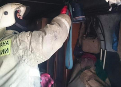 В  Борисоглебске на пожаре пострадал человек