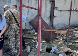 Беспилотник за 18 млн рублей разрушил уличный туалет в Воронежской области
