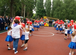 В Борисоглебском детском саду № 11 построена многофункциональная спортплощадка