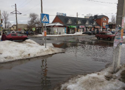 Резкое потепление напомнило об отсутствии "ливневок"  в Борисоглебске