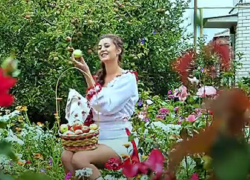 «Яблочки наливные» подарили борисоглебцам к Яблочному Спасу