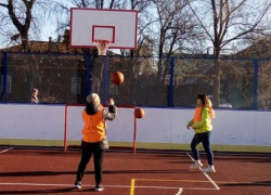 В Борисоглебске официально открыли новую многофункциональную спортивную площадку