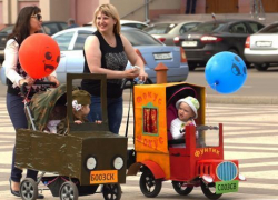 Парад колясок в Борисоглебске 