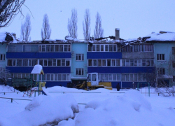 В Грибановке частично обрушилась кровля многоквартирного дома