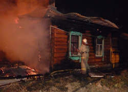 Вечером 25 августа в селе Петровское под Борисоглебском сгорел жилой дом