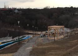 Как выглядит строящийся парк «Крымская горка» в Новохоперске, показали на видео