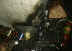 В Борисоглебске загорелся продуктовый магазин