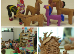 В Борисоглебске дошколята осваивают глину