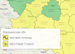 Об опасном гололеде предупредили жителей Воронежской области