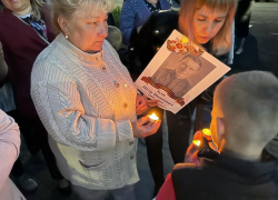 Борисоглебцы зажгли «Свечи памяти»