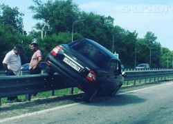 «Приора» из Воронежа с номерами «хам» стала звездой соцсетей