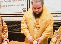Епископ Борисоглебский и Бутурлиновский Сергий сослужил  Патриарху  всея Руси 