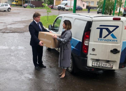 АО «Теплохим» вновь оказало помощь Борисоглебской РБ в борьбе с коронавирусом
