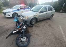 Еще одного несовершеннолетнего мотоциклиста сбили в Борисоглебске