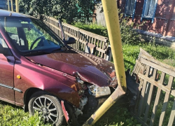 Водитель «Калины» протаранил иномарку местной жительницы в Поворино