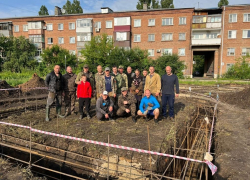 На месте будущего храма в сквере «Феникс» г. Борисоглебска появился фундамент