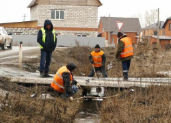 В Борисоглебске расчищают «ливневки»