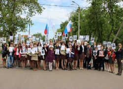 Елена Агаева рассказала каким был первый «Бессмертный полк» в Борисоглебске