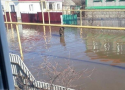 Опубликовано фото страшного потопа в воронежском Калаче