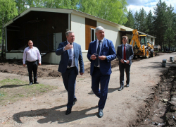 15 мая губернатор Гусев посетил Грибановский район