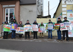 В Борисоглебске прошел пикет против добычи никеля