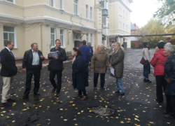 В Борисоглебске проверили качество ремонта городских дворов