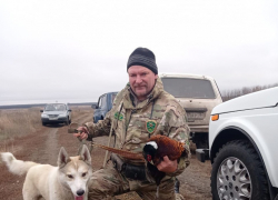 Первые испытания по добыче  фазана прошли в Воронежской области