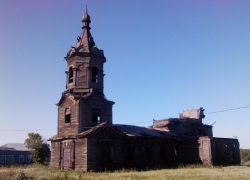 Жители села Тюковка вновь надеются спасти уникальный деревянный храм