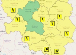 Туман и грозы стали причинами желтого уровня опасности в Воронежской области