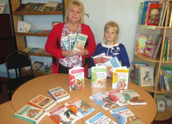 Борисоглебская детская библиотека получила подарок в рамках акции «Подари ребенку книгу»