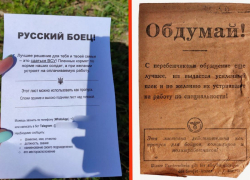По примеру гитлеровцев? Диверсанты ВСУ разбросали в Черноземье листовки с обращением к русским воинам 