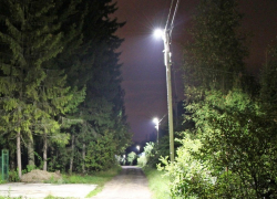 В районах Воронежской области продолжается модернизация уличного освещения 