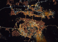 Выпускник Борисоглебского летного училища сфотографировал из космоса столицу Черноземья