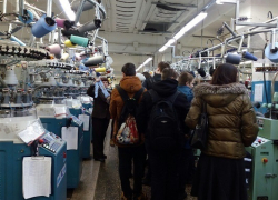 Борисоглебские школьники посетили «Борисоглебский трикотаж»