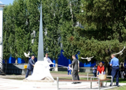 На территории «Борхиммаш» открыли обновленный памятник заводчанам, не вернувшимся с фронтов