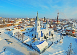 Борисоглебск с высоты птичьего полета показал Станислав Гладыш